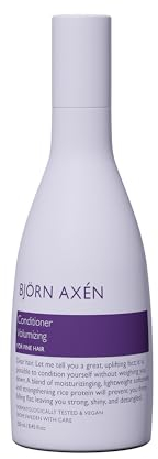 Björn Axén Volumenspendende Spülung – schafft volleres, volumisiertes Haar – angereichert mit Reisprotein – stärkt und spendet Feuchtigkeit – geeignet für alle Haartypen – vegan – dermatologisch
