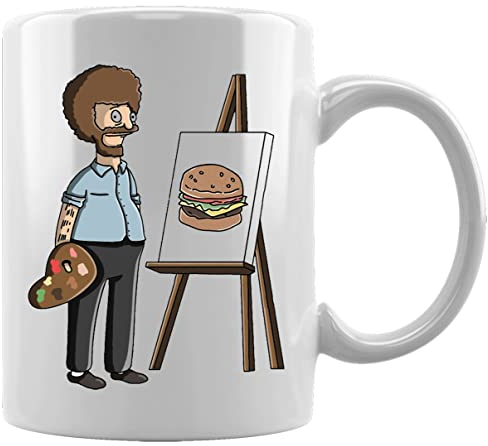 Bob Belcher Gemälde EIN Bobs Burger Keramikbecher Weißes Kaffee Tee Wasser Tasse Büro Home Ceramic White Mug Cup