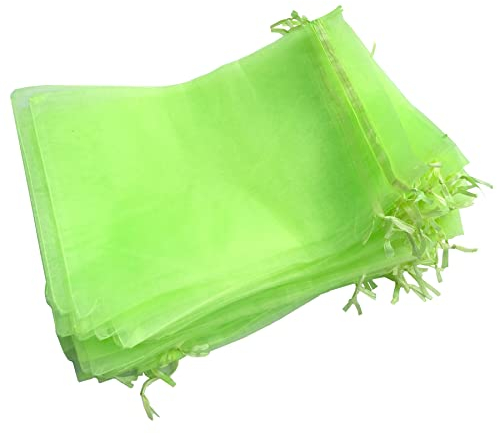 LINSOCLE 100 Stück Traubenschutzbeutel, 30x20cm Obst Schutzbeutel, Weintrauben Schutzbeutel zum Schutz von Obst vor Kirschessigfliegen, Wespen und Vögeln