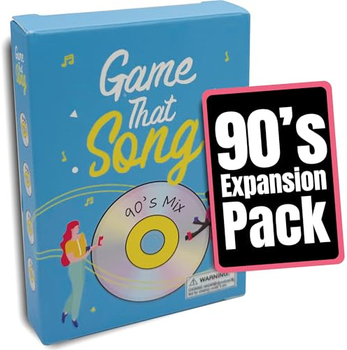90er Jahre Music Card Game that song
