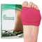 Pedimend Mittelfußpolster für Damen und Herren Fußballenpolster – Gel-Ärmel Kissen Pad – Stoff weiche Socken zur Unterstützung der Füße Schmerzlinderung Rosa XL (EU 42-47)