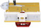 Oberfräsen-Lift mit Oberplatte, Holzbearbeitung, Oberfräsen-Hebesystem, Oberfräsen-Hebebasis, Schlitzen, Trimmen, Anfasen, Tischplatte (Gold)