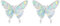 Schmetterling Ohrringe 925 Sterling Silber Mädchen Opal Ohrstecker Damen Schmetterling Schmuck Geschenke für Frauen