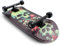 SPITBOARDS 34 x 96 mm Wood Fingerboard Complete Set-Up, Pre Assembled, 5-Layers Wood, Pro Trucks with Lock Nuts, CNC Bearing Wheels, Real Wear Graphics, Lasered Foam Grip Tape, Slimey Skulls