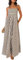YILEEGOO Women's Summer Striped Maxi Dress 2024 Sexy Spaghetti Strap Flowy Swing Long Dress Boho A Line Beach Sundresses (Swing Striped Brown, M)