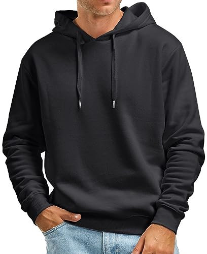 Giacchina Sportiva Uomo con Cappuccio Sportiva Hooded Track Top Soft Touch Loungewear Felpa con Cappuccio Top Felpa Pullover Casual in Pile