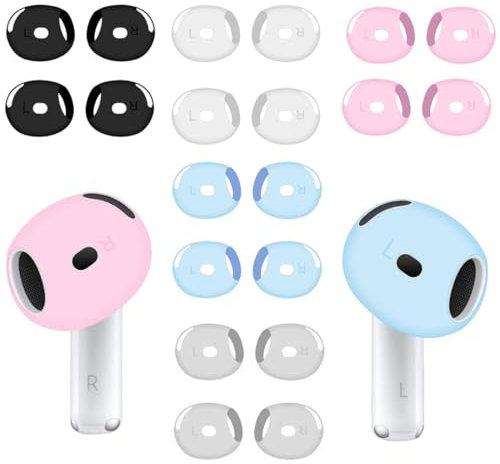 10 Paar Ohrstöpsel sind kompatibel mit AirPods 4, Ultradünne Ersatz-Ohrstöpsel mit Griff, rutschfest, Kratzfest, Ohrstöpsel-Abdeckung, Zubehör
