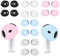 10 Paia Imbottiture Antiscivolo Compatibile con Airpods 4, Cover Protettiva Flessibile in Silicone, Gommini per Airpods 4, Gomma Morbido Cover per Airpods 4