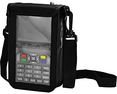 Signalfinder, V8 Finder Pro/Finder2 HD H.265 Satellitensignal-Finder S2X/T2/C/ATSC-C Automatische Winkelberechnung von AZ, EL Unterstützung von ACM AHD,Tragbar und praktisch(V8 Finder 2 grey)