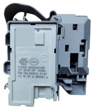 GFRWKCEX Interrupteur de Verrouillage électronique de Porte for Lave-Linge ZV-447 0024000128E, pièces détachées for Lave-Linge, Compatible avec Haier