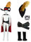 Noiclub Kater Gestiefelt Kostüm Kinder Stiefel Katze Cosplay Costume Outfit Jungen Anzug Anime Merch Halloween Karneval 150
