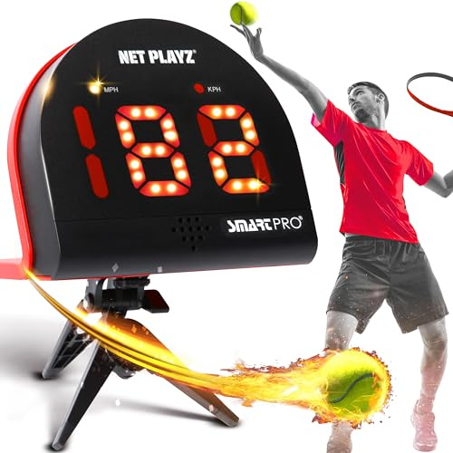 Tennis-Radarpistolen, Geschwindigkeitssensoren, freihändig – Messen von Serve, Schläger- und Ballgeschwindigkeit, High-Tech-Gadget und Ausrüstung für Tennisspieler