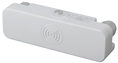 Sensor/detector de movimiento y sensor crepuscular IP65 por microondas - Ángulo de detección de 180 grados.