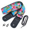 Correa para ukelele Hawaiian Hibiscus Roses Floral para Suprano Concert Tenor Baritone