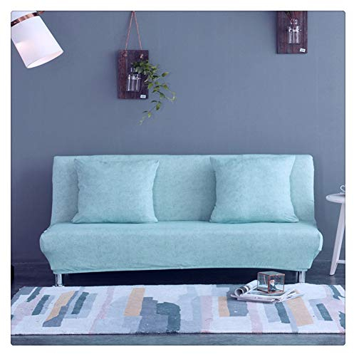 GUOCU Jacquard Sofabezug Ohne Armlehne - Elastisch Gestrickte Schonbezug Sofahusse für Schlafsofa,Farbe 7,1 Sitzer(120-155CM)