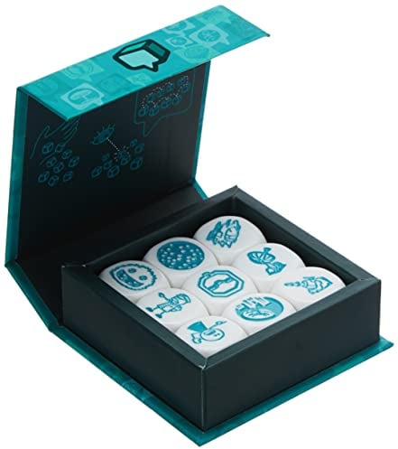 Zygomatic | Story Cubes – Astro | Familienspiel | Erzählspiel | 1-12 Spieler | Ab 6+ Jahren | 20+ Minuten | Deutsch