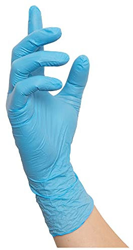 100× Handschuhe Nitras -Supreme Nitrile- Blau, XL