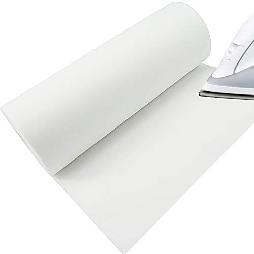 New brothread Fixier Aufbügeln Cut Away (Schneiden Sie) Maschinen Stickvlies 12 x25Yd (30cmx23M) Rolle - Mittleres Gewicht 70gm (2.5oz) - 3 Optionen - Tear Away/Cut Away/No Show Mesh