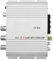 Mini amplificador HiFi, 2.1 Stereo Bass Auto Car Home Audio Power Amplificador digital, Amplificador de potencia de aleación de aluminio, Compatible con teléfono móvil, MP3, computadora (Plata)