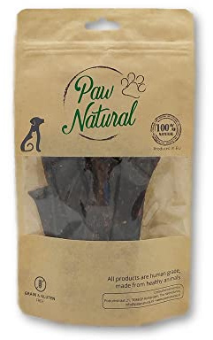Paw Natural Hunde Leckerlis | 150g Känguru-Streifen | 100% Gluten- & getreidefrei | aus frischem Fleisch gesunder Tiere