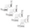 Trooplex Lot de 4 Connecteurs d'Angle à 5 Broches - 12 mm - Pour Bandes LED - 90 Broches - En Forme de L - Sans Soudure - Connecteur Coudé RGBW - Blanc Chaud et Froid