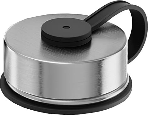 BeMaxx Ersatzverschlüsse Zubehör für Wide Mouth Active Flask Trinkflaschen Jede Größe (950ml, 680ml, 530ml, 410ml) | BPA frei auslaufsicher (Edelstahl Trinkverschluss, Wide Mouth Flasche)