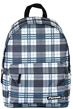 Rucksack Junior Plaid Perona 58049
