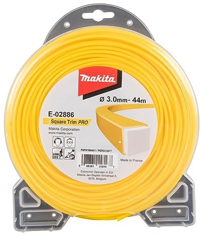 Makita E-02886 Filo Quadro Decespugliatore Tagliabordi 3 mm x44m