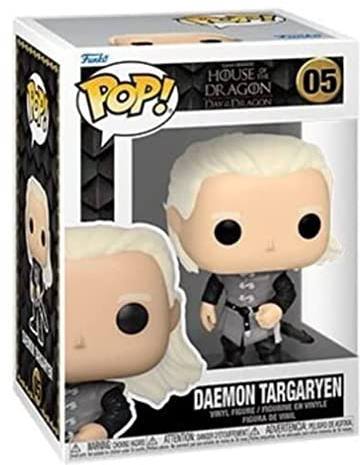 Funko Pop! TV: HotD - Prince Daemon Targaryen - House of The Dragon- Figurine en Vinyle à Collectionner - Idée de Cadeau - Produits Officiels - Jouets pour Les Enfants et Adultes - TV Fans