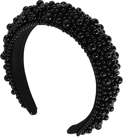 Beaupretty Perlen Haarband Für Frauen Kreativer Perlen Kopfschmuck Stirnband Accessoire Mode Haarband Für Mädchen Exquisites Haaraccessoire Für Party Und Alltag