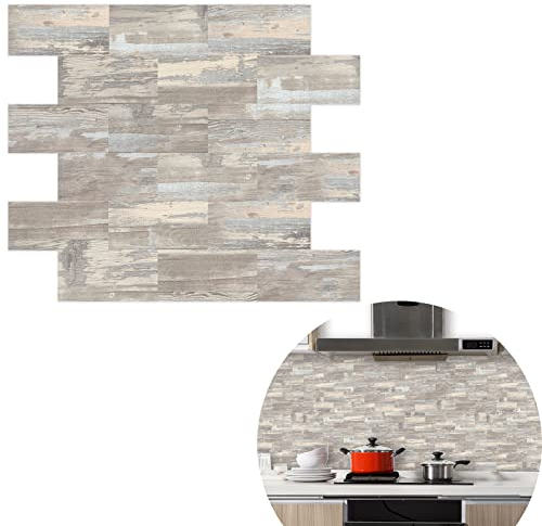 VA-Cerulean Adesivi per piastrelle in PVC, 10 pezzi, 34 x 29 cm, autoadesivi, per cucina, bagno, armadio (tipo B)