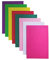 Jtnohx Steifer Filz, 2mm Dickes Filz zum Basteln, 8 Stuck 20x30cm Bastelfilz, Filzstoff Quadrate für DIY-Projekte (Rosa Grün Serie)