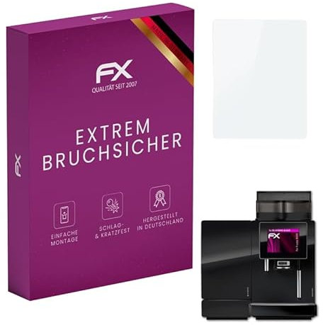 atFoliX Glasfolie kompatibel mit Franke A400 Panzerfolie, 9H Hybrid-Glass FX Schutzpanzer Folie
