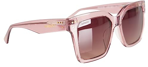 Sonnenbrille mit UV-Schutz - modisches Design - leicht und robust (Pink)