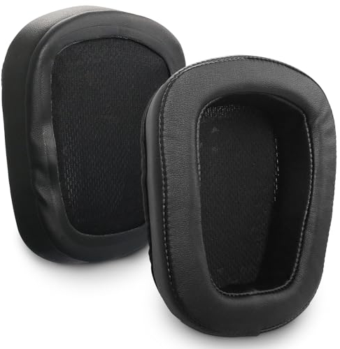 Sodorous G933 G935 Ohrpolster, Ersatz-Ohrpolster, kompatibel mit Logitech G933 G935 G633 / g 933 g 935 g 633 Artemis Kopfhörer
