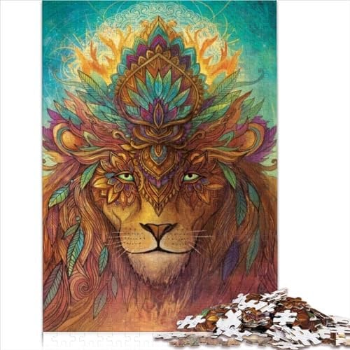 Lion_Spirit Puzzle, 1000 Teile, Puzzle für Erwachsene, geeignet für Erwachsene und Jugendliche ab 12 Jahren, hilft Kindern bei der Entwicklung, 1000 Teile (26 x 38 cm)