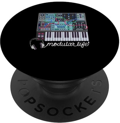 Modular Life Kopfhörer Headset Audio Musik Synth Synthesizer PopSockets mit austauschbarem PopGrip