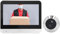 Pyhodi Spioncino per Porta 'appartamento, 1080P WiFi Spioncino per Porta Videocitofono Telecamera con Monitor per, Schermo LCD da 4,3 Pollici Rilevamento Movimento Spioncino