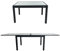 MOMMAHOME® Mesa Extensible Jardin Aluminio y Cristal Templado Mesa Comedor Rectangular Extensible de Exterior Al Aire Libre 6-10 Personas Medidas 135/270x90 cm