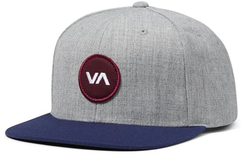 RVCA Herren Va Patch Snapback, Marineblau (Heather Navy), Einheitsgröße