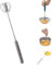 12 Inch Stainless Steel Semi-Automatic Whisk, Hand Push Rotating Mixer Stirrer, Milk Frother, Egg Beater