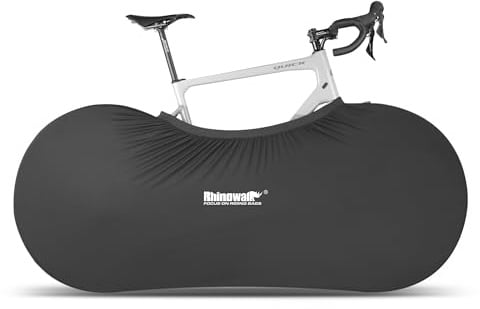 Rhinowalk Bike Wheel Protector Cover Bicycle Carrying Bag Elastic Travel Case Storage Bag for 26-27.5 Mountain & 700C Road Bikes