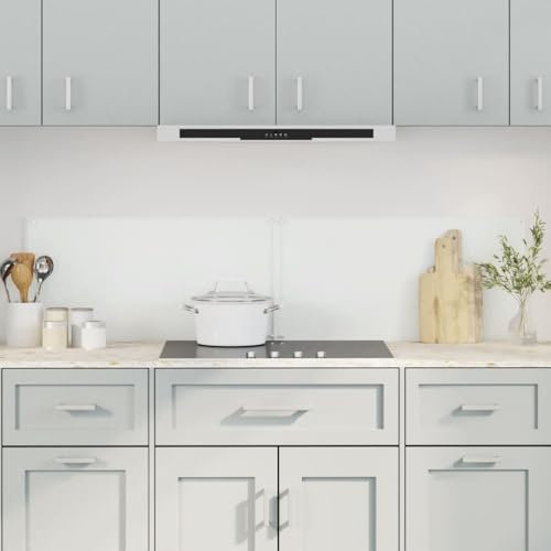 LXYZWRW Furniture Select-Kitchen - Protector contra salpicaduras (2 unidades, cristal templado transparente, 80 x 60 cm)