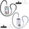 caslord Handyband Universal, 2 Stück Handyband und 4 Universelles Pad, Handy band mit Hülle kombinierbar, Einstellbar und Abnehmbar- Schwarz+Blau