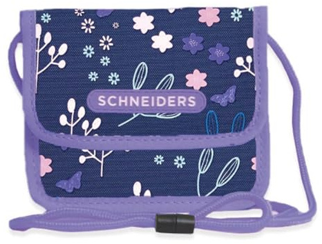 Schneiders Brustbeutel Geldbörse Neck Pouch Bloom/Lucky Girl violett