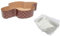OPIROS Promo Box Dolci Di Pasqua Stampi Monouso In Carta Per Forno Forma Colomba Lievitati Colombe Pasquali (Pz. 5 Stampi + Pz. 5 Buste, gr. 500)