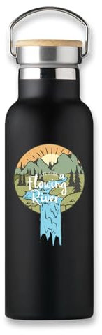 River Valley - Termo térmico para café, botella ecológica