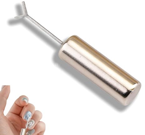 Heart Magnet for Cat Eye Gel Polish,Portable Nail Art Tools,Heart Shape Cat Eye Magnet,Cat Eye Magnet for Nails,Nail Magnets Cat Eye with Y-Shaped Guide,Diy Tools Design for Nail Art Salon and Home