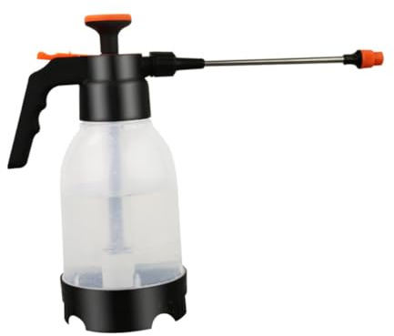 CIYODO Handbetriebene Drucksprühkanne Transparente Gießkanne mit Verlängerungsstiel für Gartenpflanzen Blumenbewässerung Praktische Sprühflasche für Zimmerpflanzen und Gartenpflege