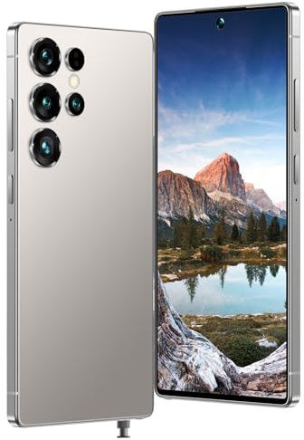 Smartphone K25 Ultra Débloqué, Plein Écran 7,3 Pouces, 8 + 256 Go, Android 14, Appareil photo 108 MP, Double SIM, WiFi, GPS, Batterie Durable, Téléphone Portable Économique pour Un Usage Quotidien